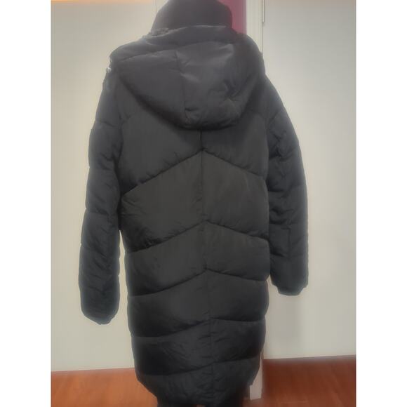 Calvin Klein Long Woman Jacket Size S Hat Remover - Picture 5 of 9